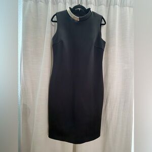 Calvin Klein Collection Black Sleeveless Dress